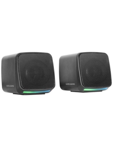 Altavoces Mars Gaming MS-PRO/ 10W/ 1.0/ Negros