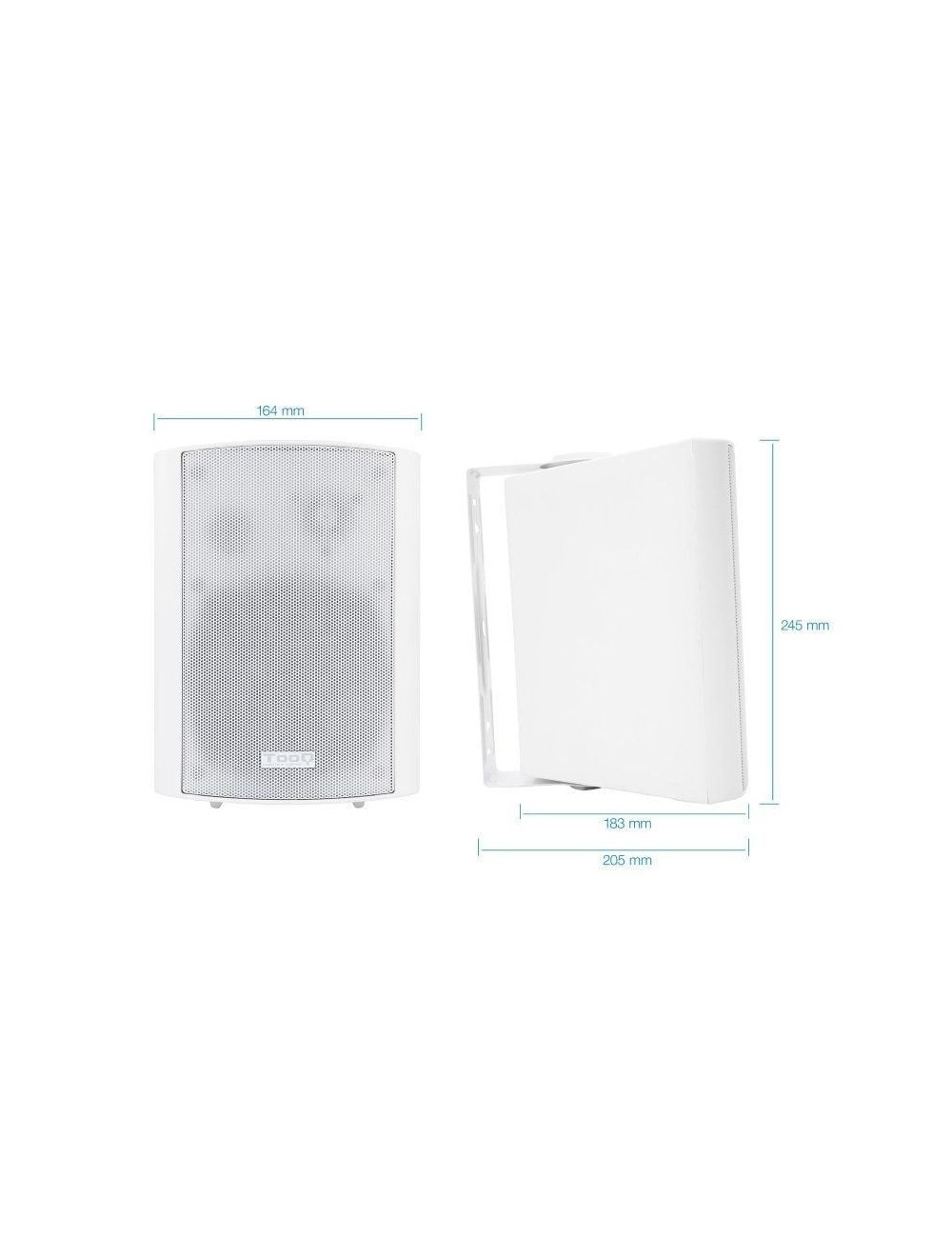 Altavoces Autoamplificados TooQ TQOWS-01W/ 60W/ 2.0/ Blancos