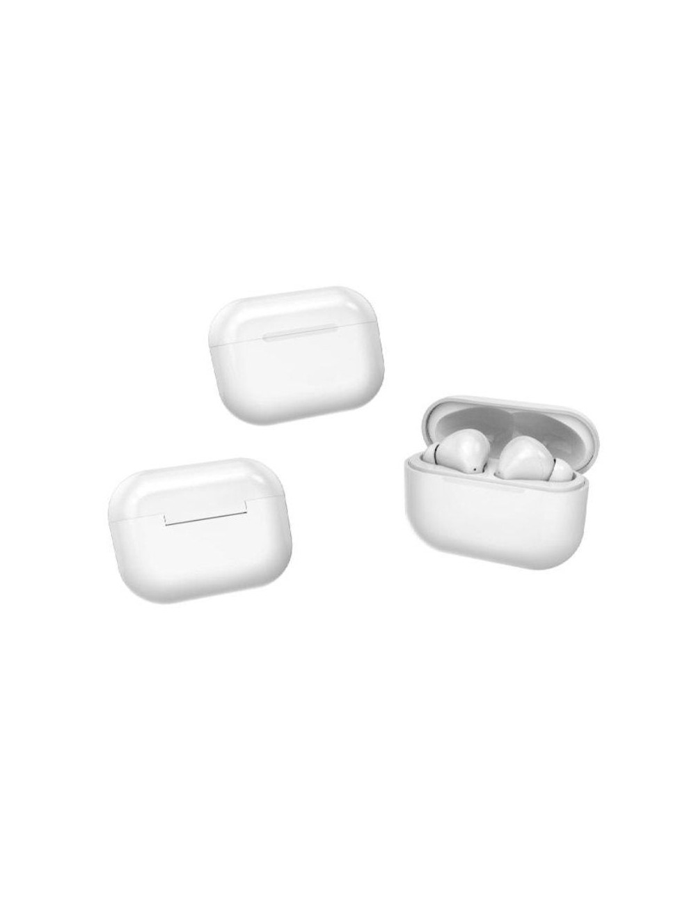 Auriculares Bluetooth Daewoo DW2002 con estuche de carga/ Autonomía 6h/ Blancos