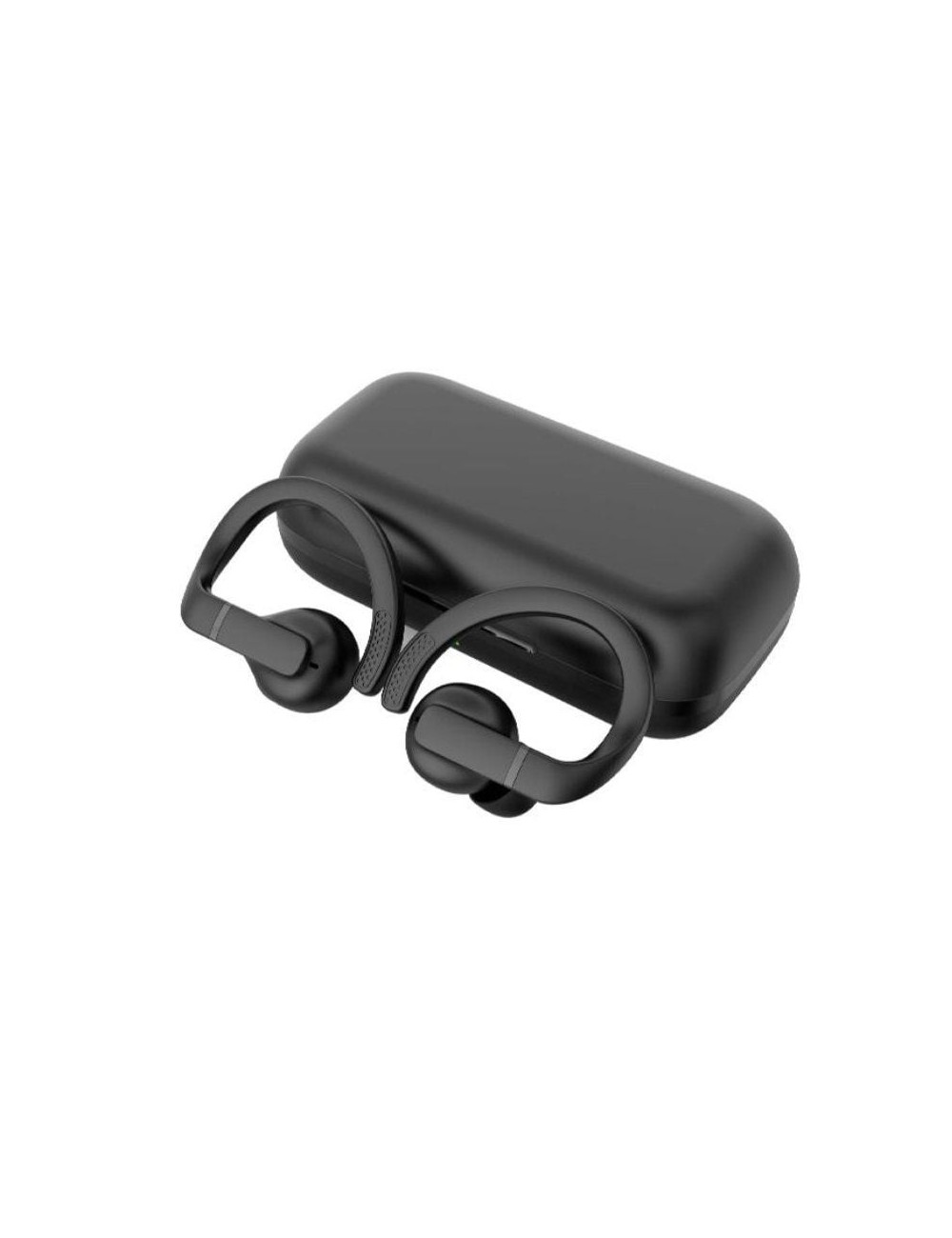 Auriculares Deportivos Bluetooth Daewoo DW2003 con estuche de carga/ Autonomía 8h/ Negros