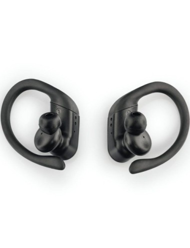 Auriculares Deportivos Bluetooth Daewoo TWS SPORT DW2012 con estuche de carga/ Autonomía 3h/ Negros