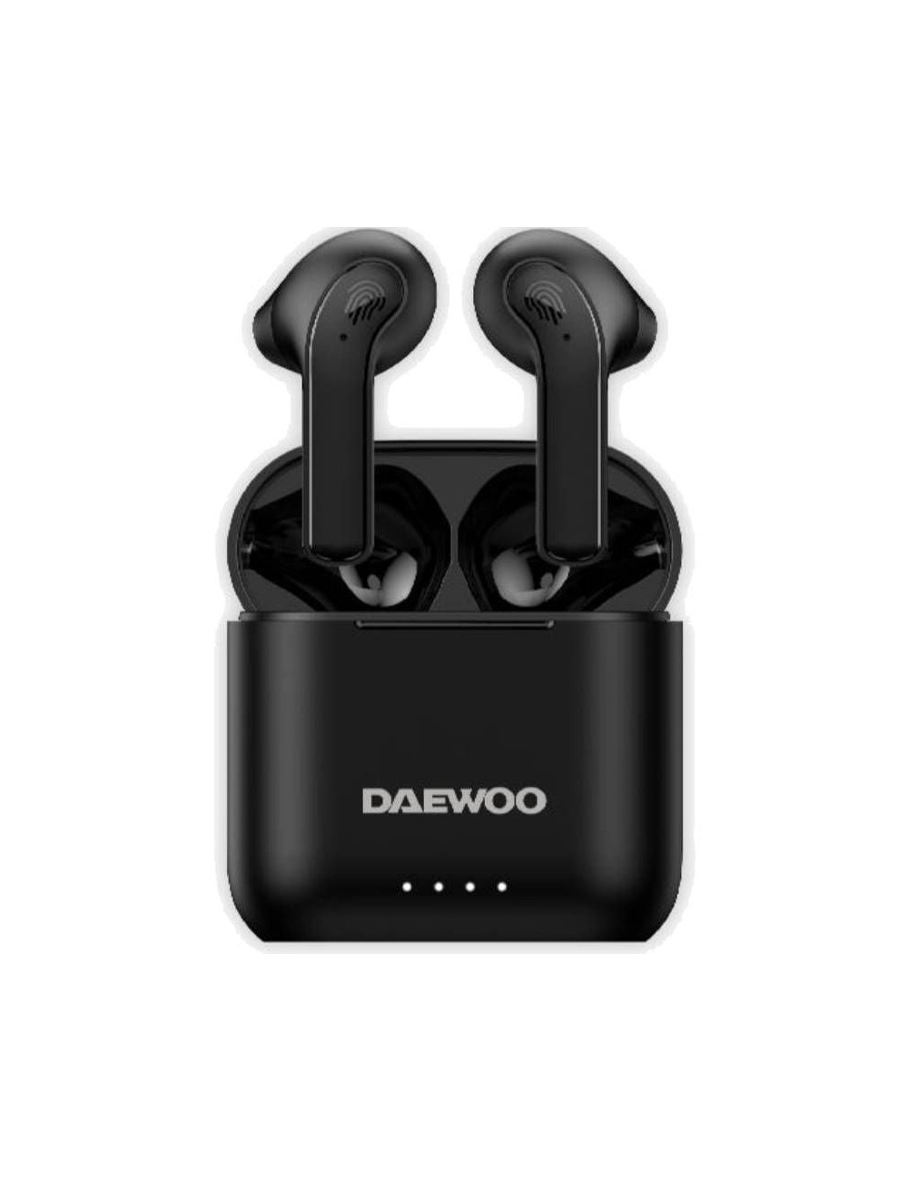 Auriculares Bluetooth Daewoo DW2020 con estuche de carga/ Autonomía 5h/ Negros
