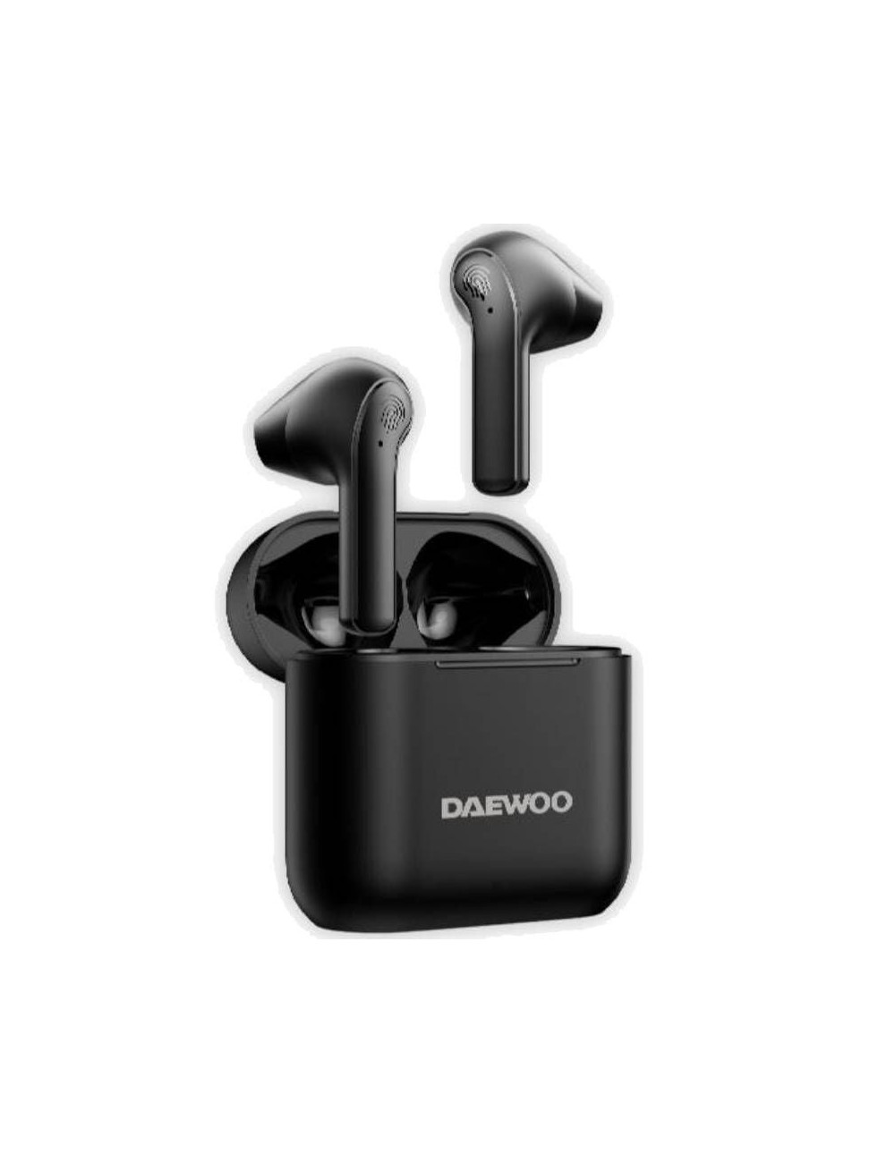 Auriculares Bluetooth Daewoo DW2020 con estuche de carga/ Autonomía 5h/ Negros