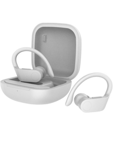 Auriculares Deportivos Bluetooth Daewoo DW2023 con estuche de carga/ Autonomía 5h/ Blancos