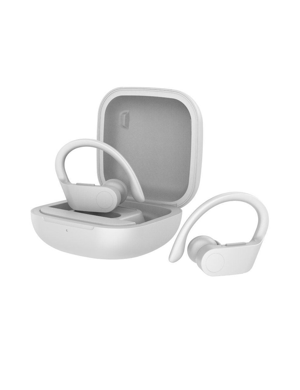 Auriculares Deportivos Bluetooth Daewoo DW2023 con estuche de carga/ Autonomía 5h/ Blancos