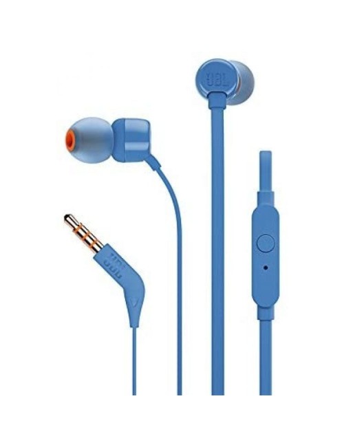 AURICULARS JBL T110 AMB MICROFON JACK 3.5 BLAU
