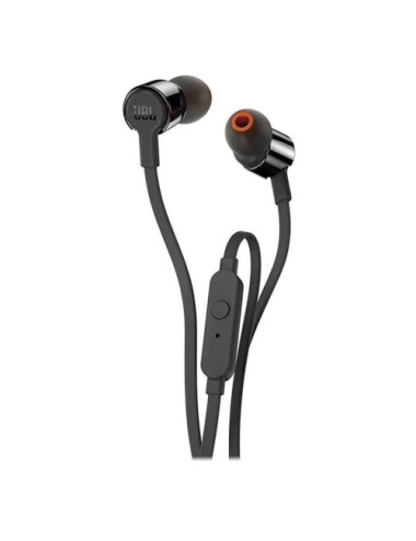 Auriculares Intrauditivos JBL T210/ con Micrófono/ Jack 3.5/ Negros