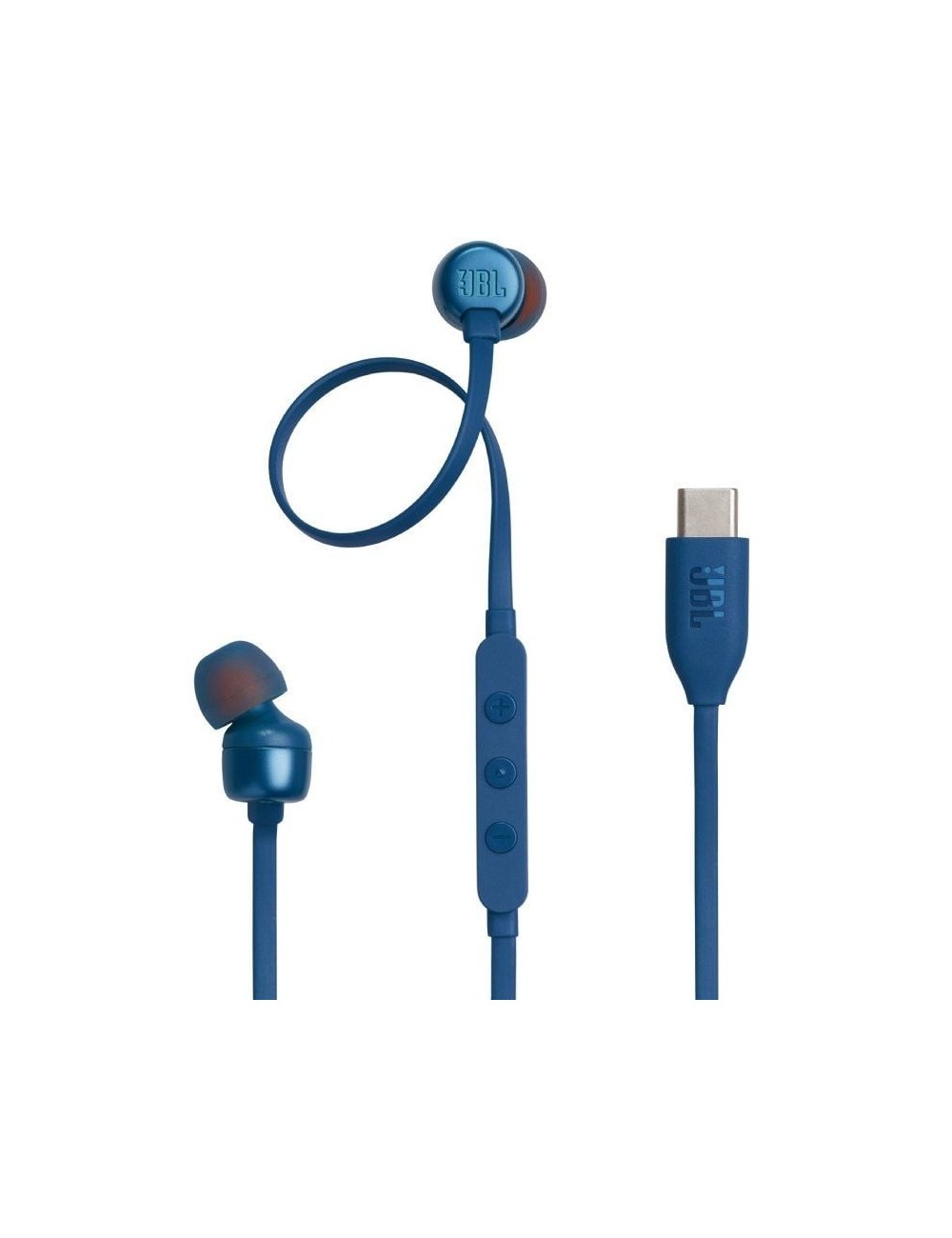 Auriculares Intrauditivos JBL Tune 310C/ con Micrófono/ Azules