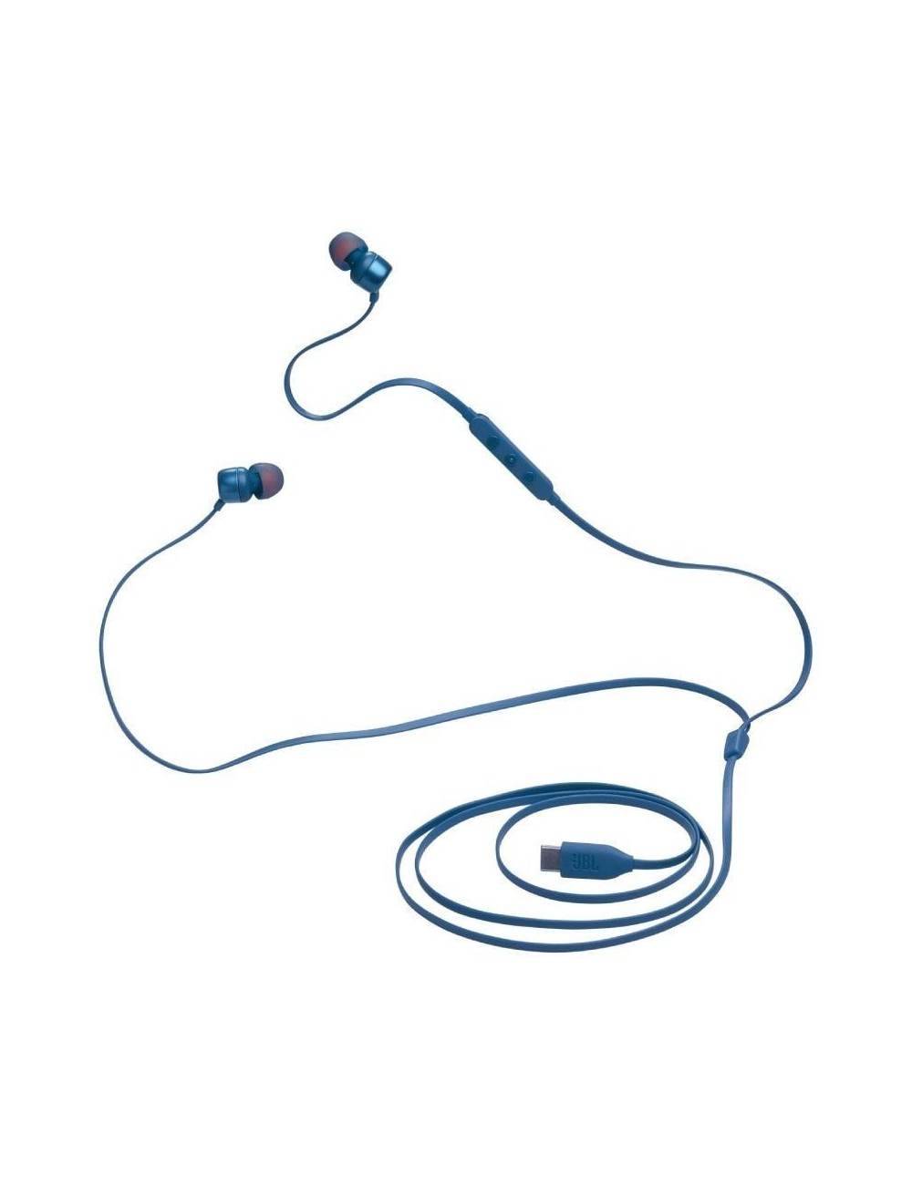 Auriculares Intrauditivos JBL Tune 310C/ con Micrófono/ Azules