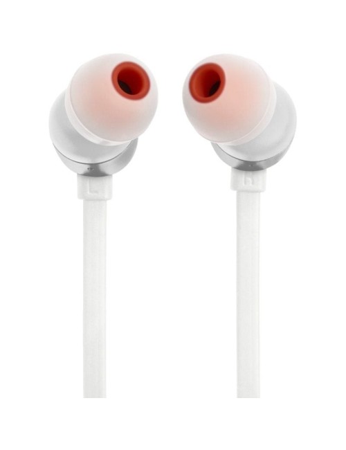Auriculares Intrauditivos JBL Tune 310C/ con Micrófono/ Blancos