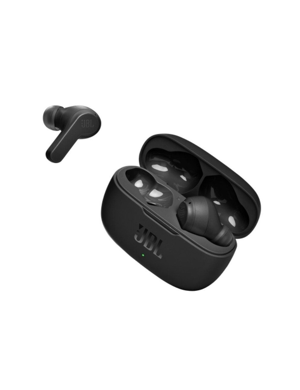 Auriculares Bluetooth JBL Wave 200TWS con estuche de carga/ Autonomía 5h/ Negros