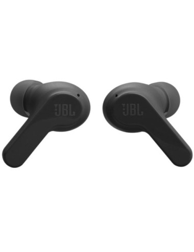 Auriculares Bluetooth JBL Wave Beam con estuche de carga/ Autonomía 8h/ Negros