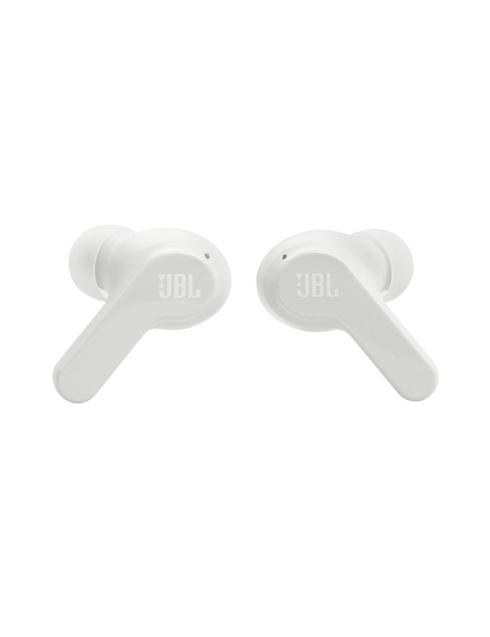 Auriculares Bluetooth JBL Wave Beam con estuche de carga/ Autonomía 8h/ Blanco