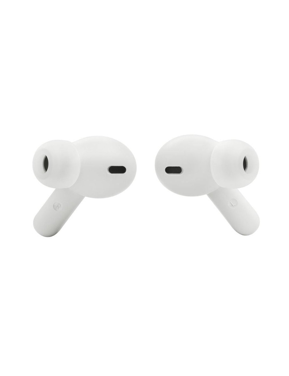 Auriculares Bluetooth JBL Wave Beam con estuche de carga/ Autonomía 8h/ Blanco