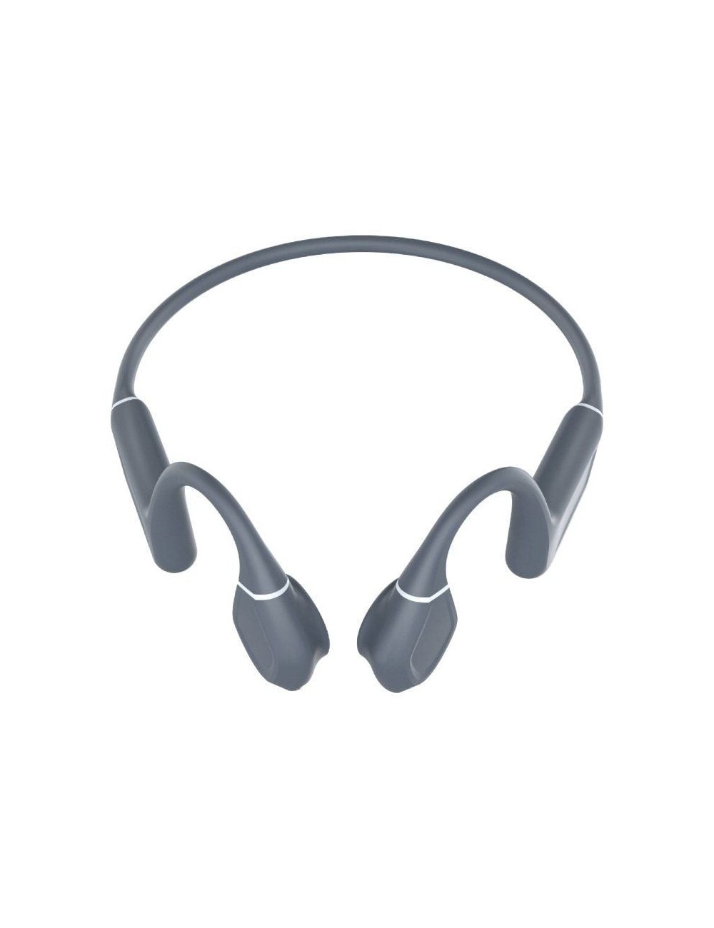 Auriculares Inalámbricos Deportivos de Conducción Ósea Leotec Osea Kuri/ con Micrófono/ Bluetooth/ Grises