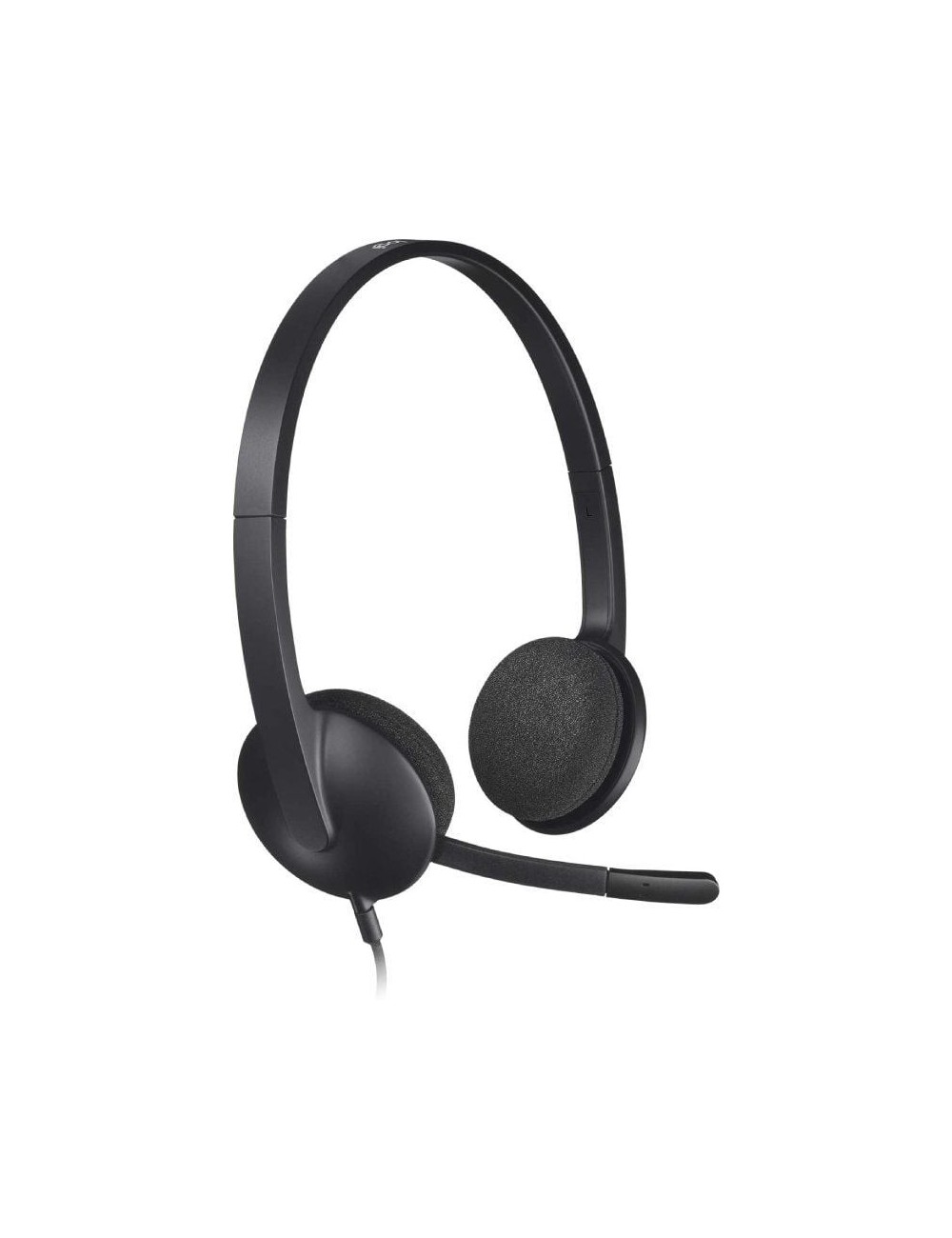 Auriculares Logitech H340/ con Micrófono/ USB/ Negros