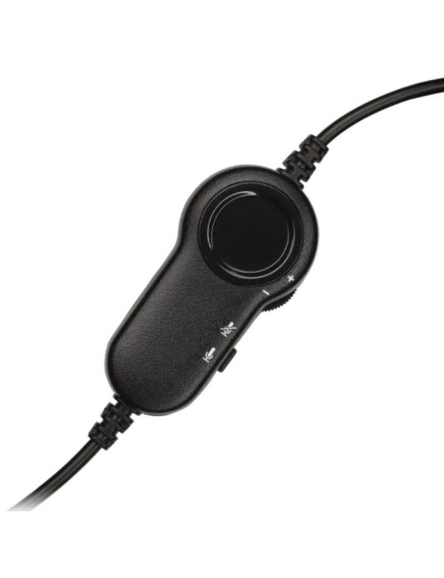Auriculares Logitech H151/ con Micrófono/ Jack 3.5/ Negros