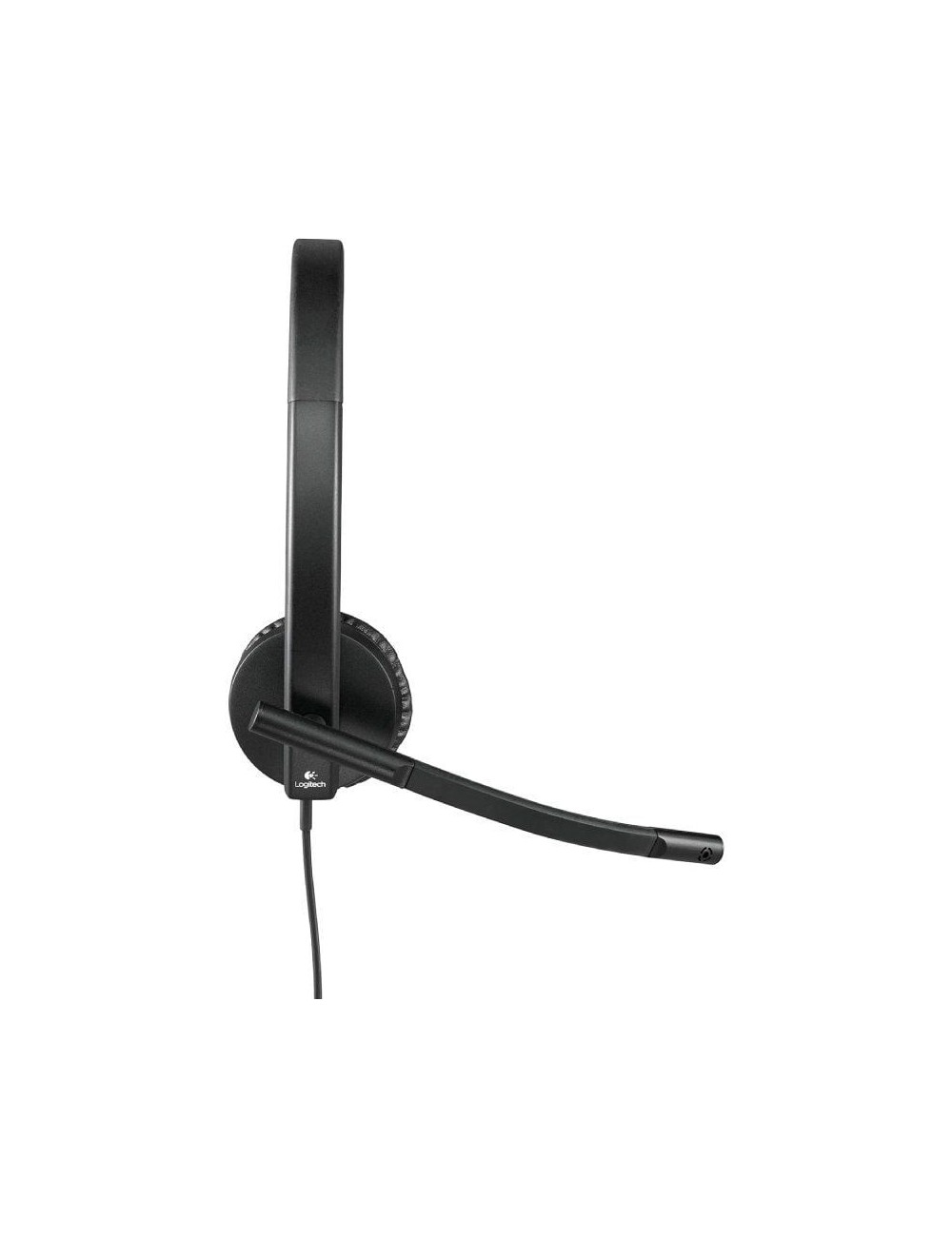 Auriculares Logitech H570E/ con Micrófono/ USB/ Negros