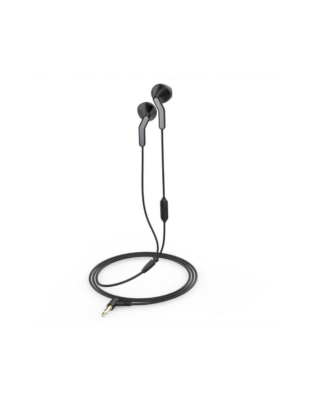 Auriculares Intrauditivos Muvit For Change MCHPH0001/ con Micrófono/ Jack 3.5/ Negros