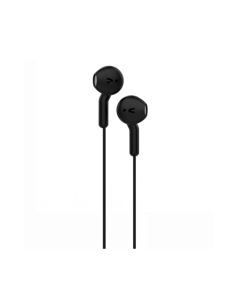 Auriculares Intrauditivos Muvit For Change MCHPH0001/ con Micrófono/ Jack 3.5/ Negros