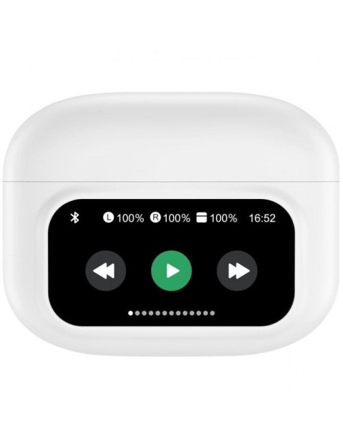 Auriculares Bluetooth Muvit For Change True Wireless Estéreo con estuche de carga/ Autonomía 6h/ Blancos