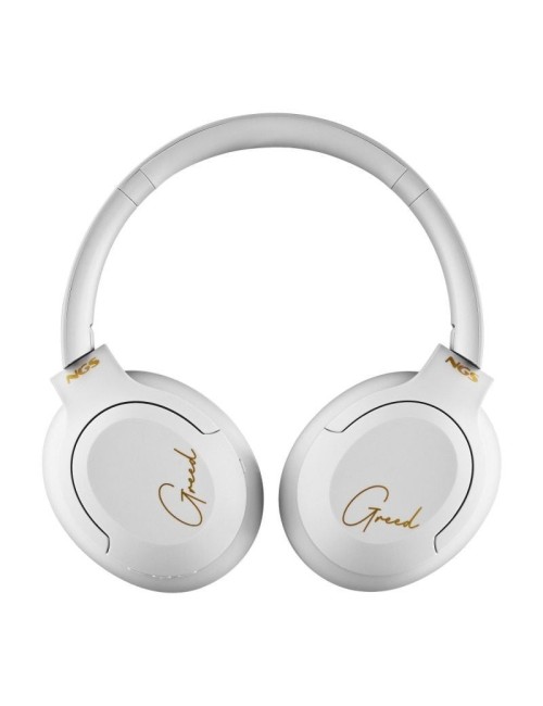 Auriculares Inalámbricos NGS Artica Greed/ con Micrófono/ Bluetooth/ Blancos
