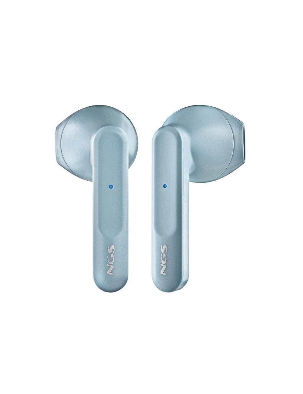 Auriculares Bluetooth NGS Ártica Move con estuche de carga/ Autonomía 7h/ Azules
