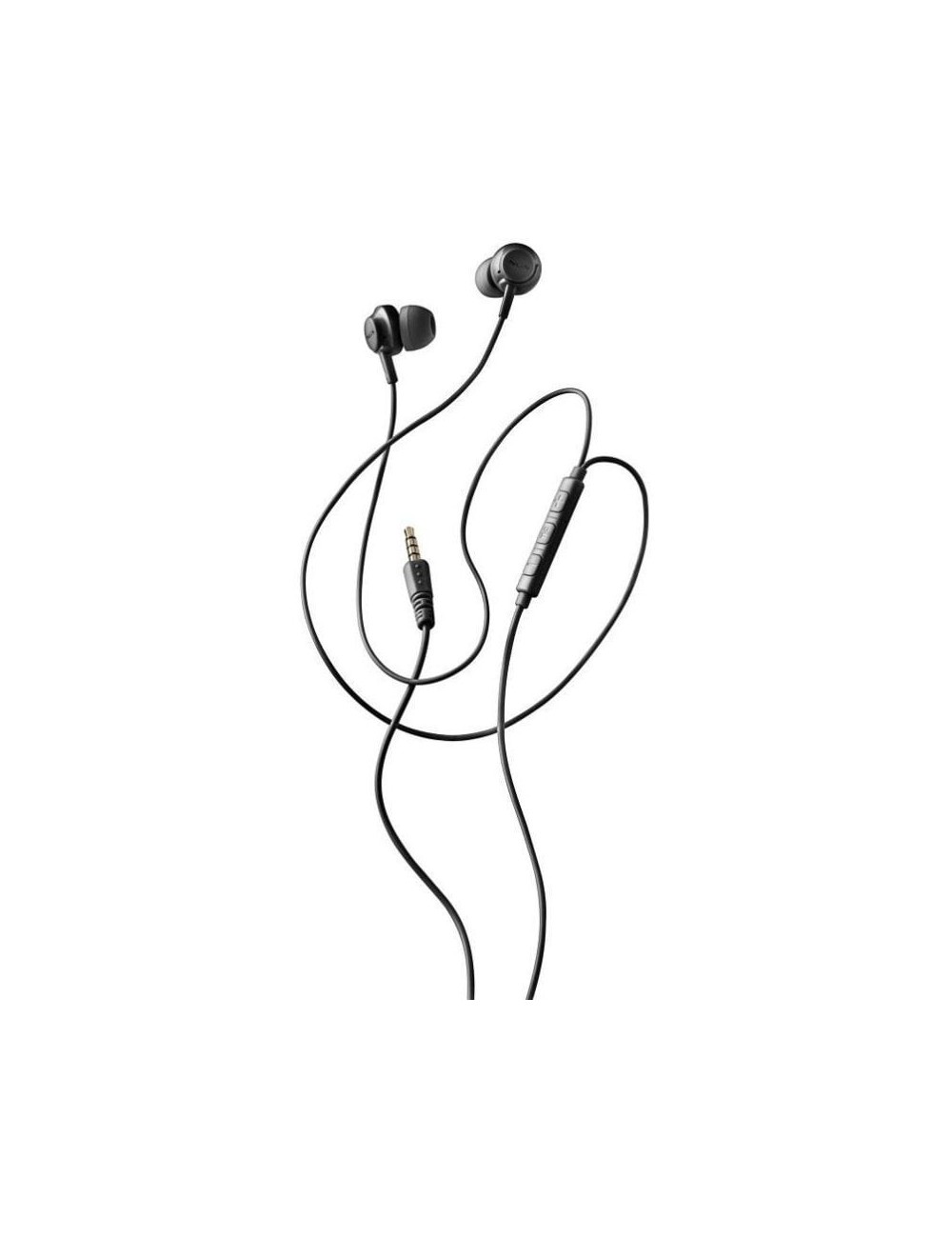 Auriculares Intrauditivos NGS Cross Drift/ con Micrófono/ Jack 3.5/ Negros