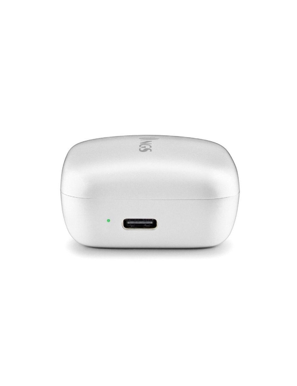 Auriculares Bluetooth NGS Ártica Move con estuche de carga/ Autonomía 7h/ Blancos