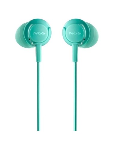 Auriculares Intrauditivos NGS Cross Drift/ con Micrófono/ Jack 3.5/ Verdes