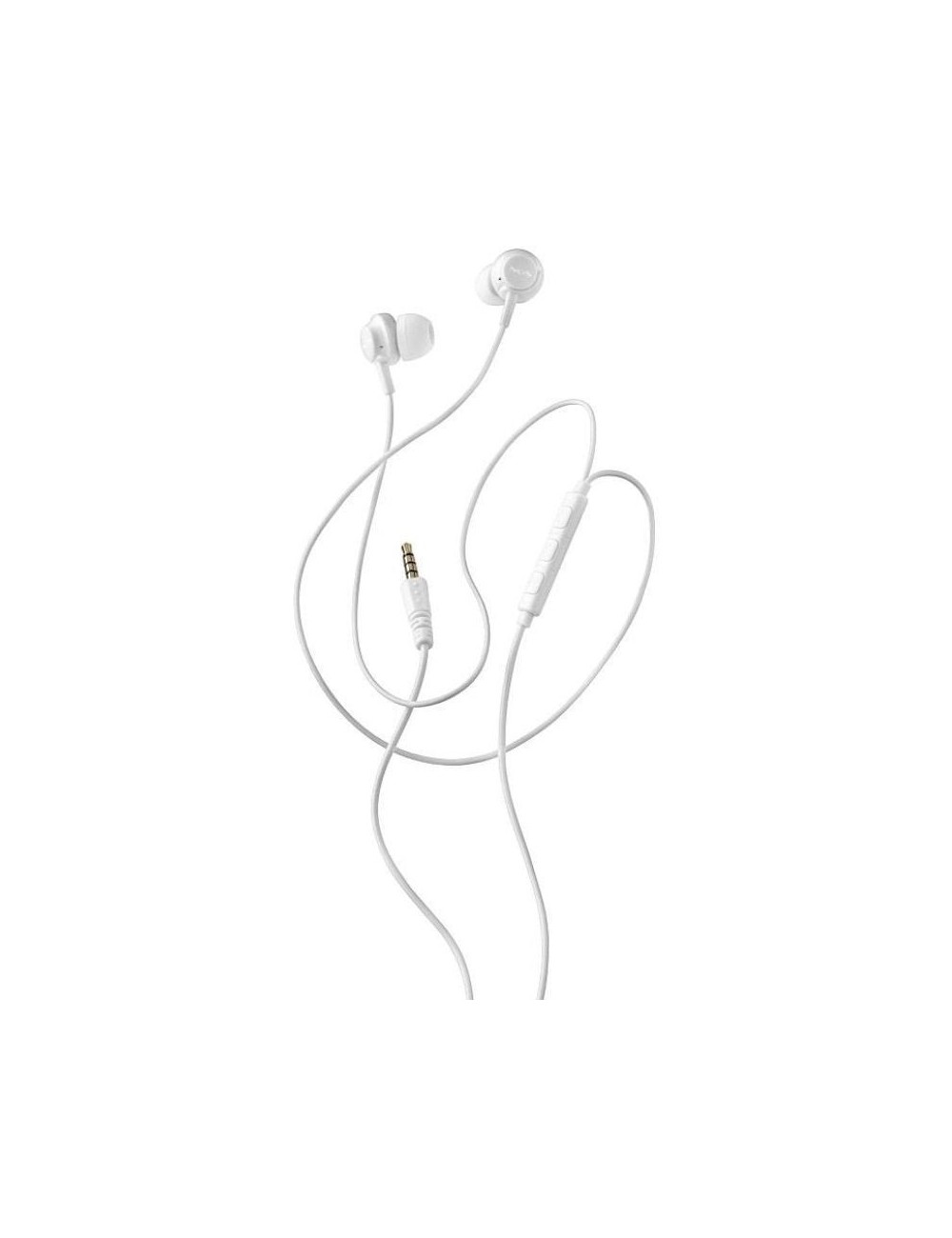 Auriculares Intrauditivos NGS Cross Drift/ con Micrófono/ Jack 3.5/ Blancos