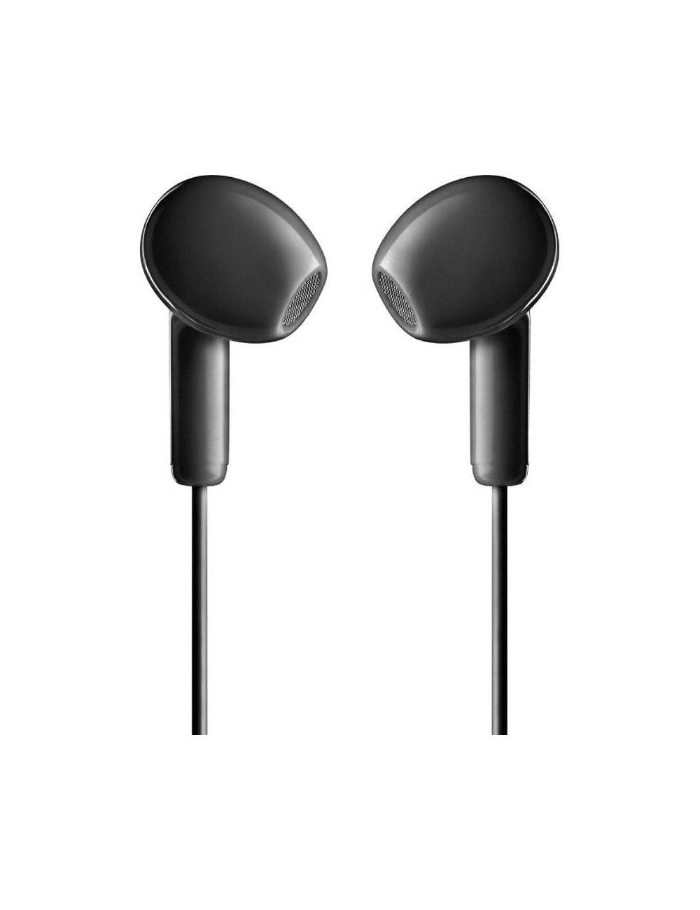 Auriculares Intrauditivos NGS Cross Flip/ con Micrófono/ Jack 3.5/ Negros