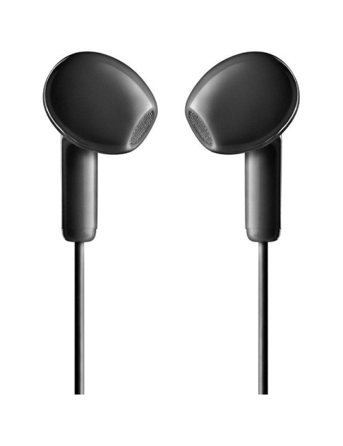 Auriculares Intrauditivos NGS Cross Flip/ con Micrófono/ Jack 3.5/ Negros