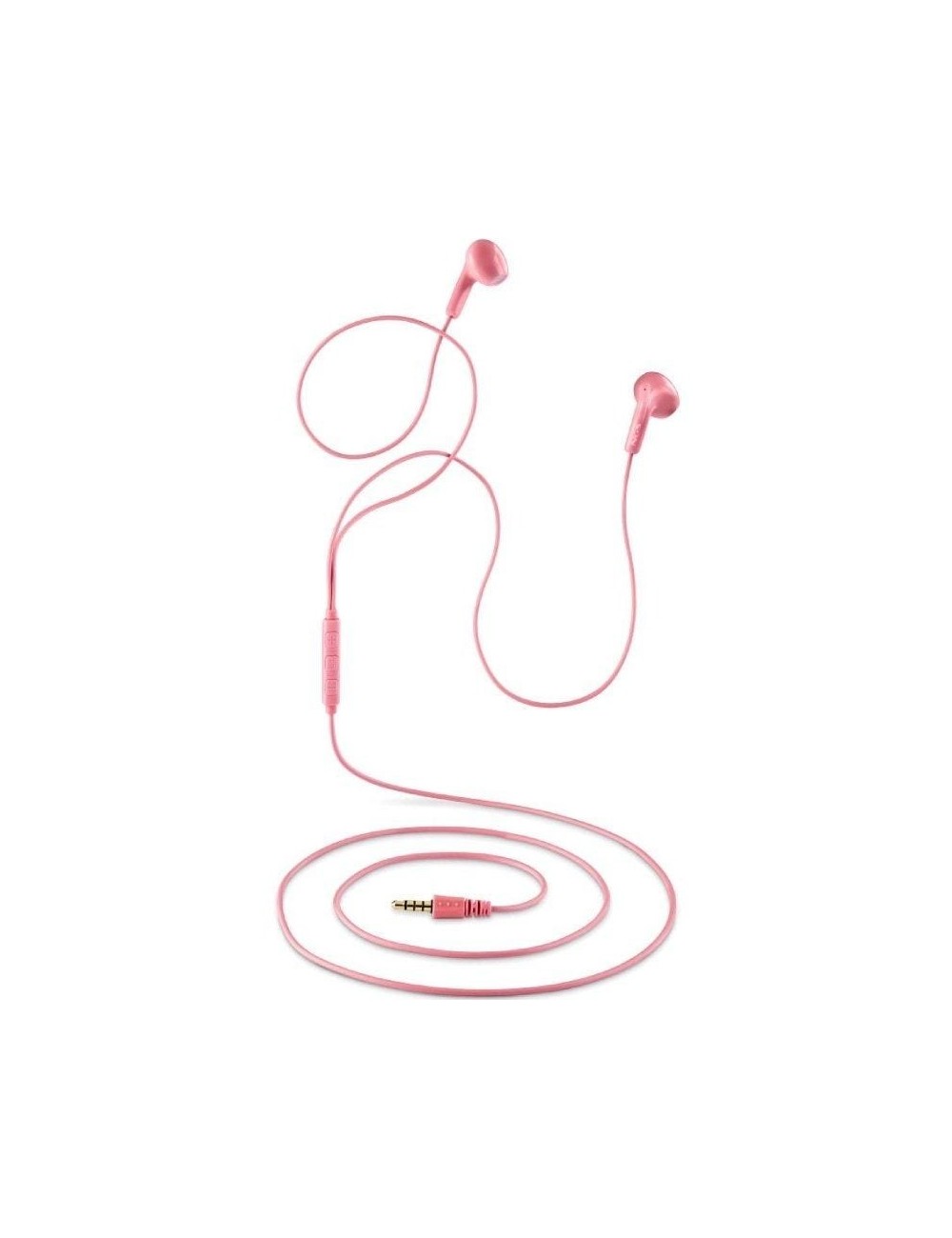 Auriculares Intrauditivos NGS Cross Flip/ con Micrófono/ Jack 3.5/ Rosas