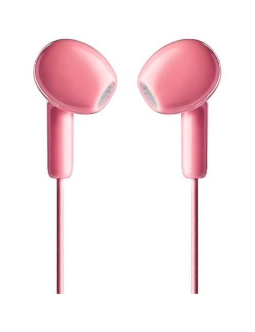 Auriculares Intrauditivos NGS Cross Flip/ con Micrófono/ Jack 3.5/ Rosas