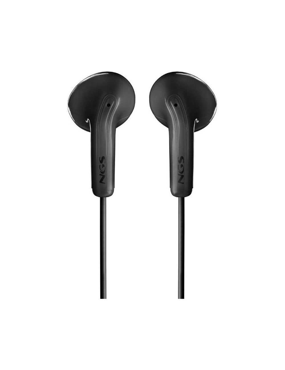 Auriculares Intrauditivos NGS Cross Glide/ con Micrófono/ USB Tipo-C/ Negros