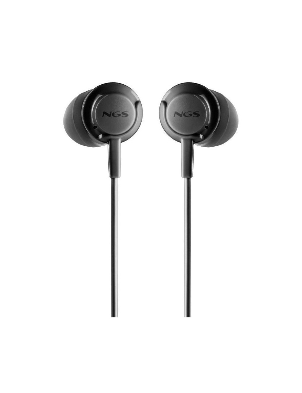 Auriculares Intrauditivos NGS Cross Step/ con Micrófono/ USB Tipo-C/ Negros