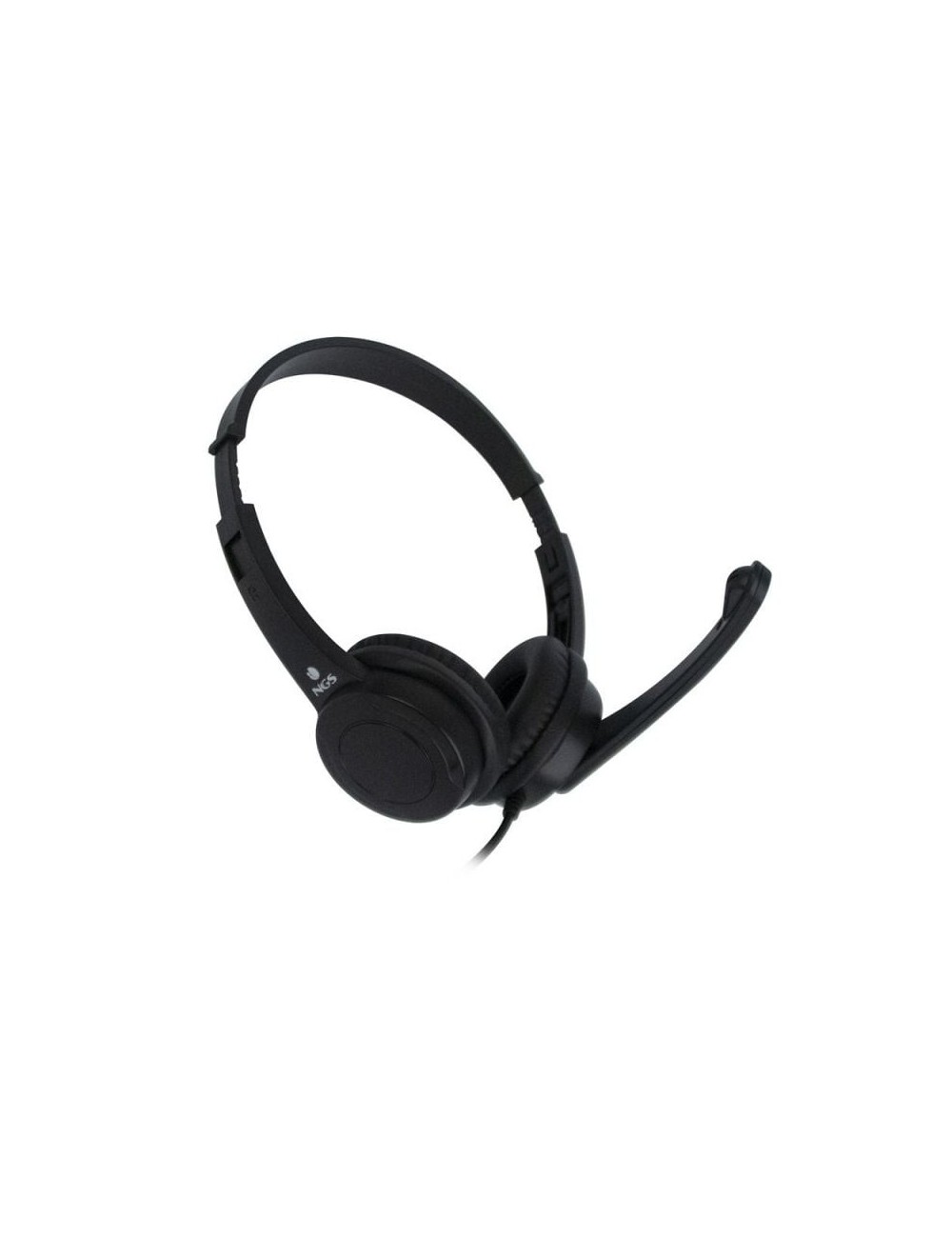 Auriculares NGS VOX505 USB/ con Micrófono/ USB/ Negros