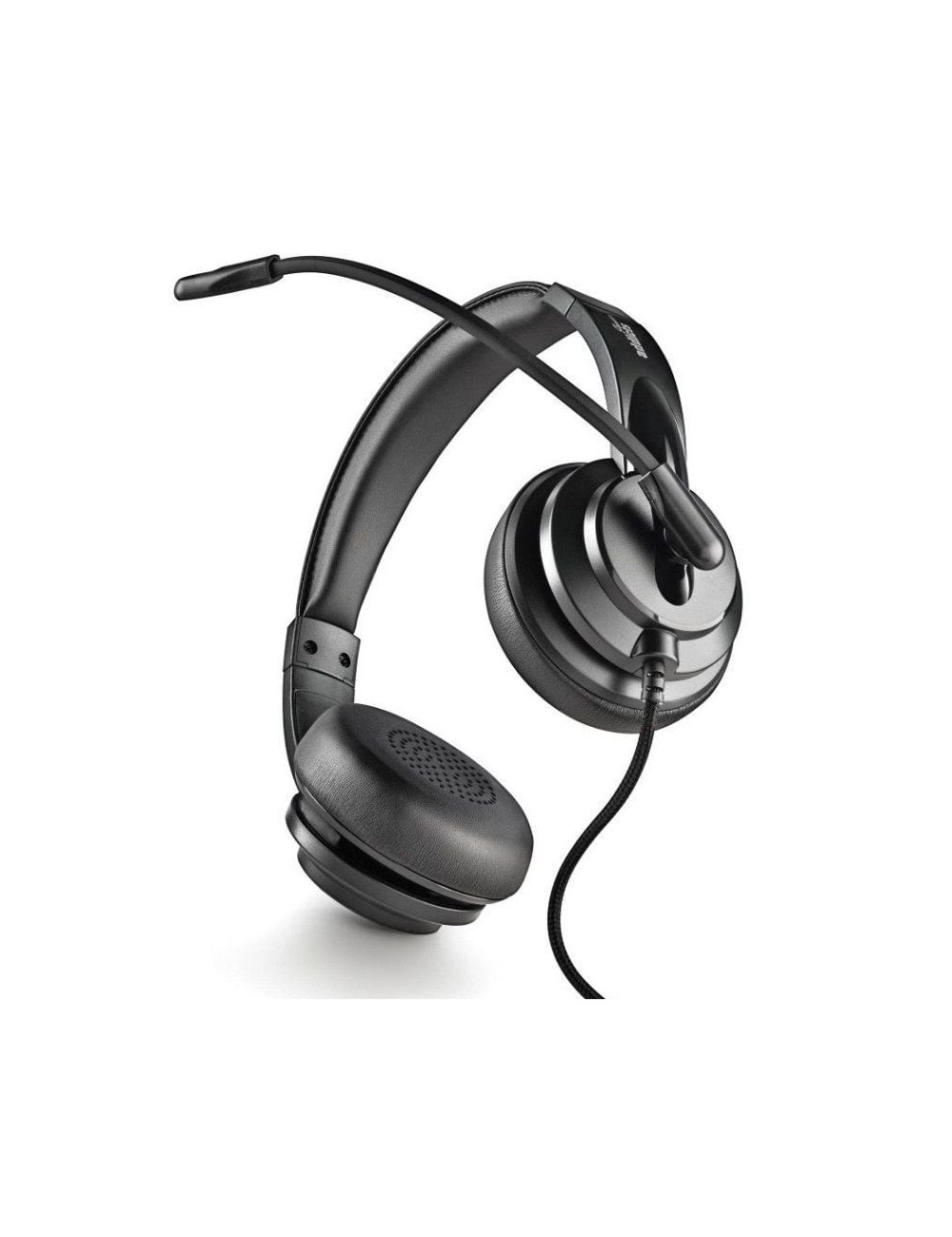 Auriculares NGS VOX605 USB-C/ con Micrófono/ USB Tipo-C/ Negros