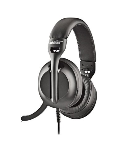 Auriculares NGS VOX805 USB-C/ con Micrófono/ USB Tipo-C/ Negros