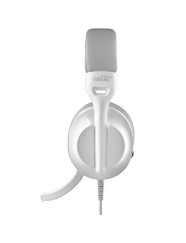 Auriculares NGS VOX805 USB-C/ con Micrófono/ USB Tipo-C/ Blancos