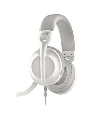 Auriculares NGS VOX805 USB-C/ con Micrófono/ USB Tipo-C/ Blancos