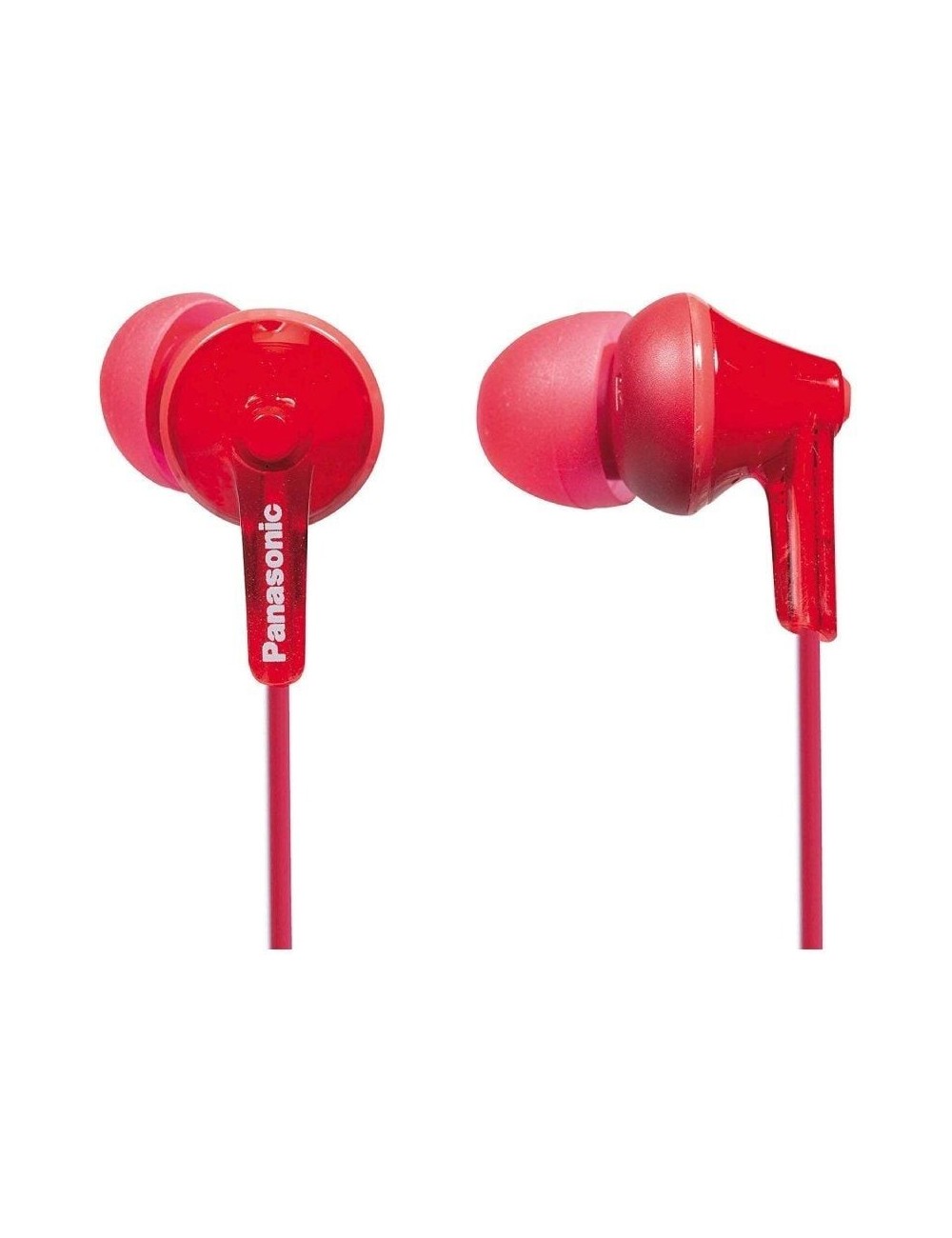 Auriculares Intrauditivos Panasonic RP-HJE125/ Jack 3.5/ Rojos