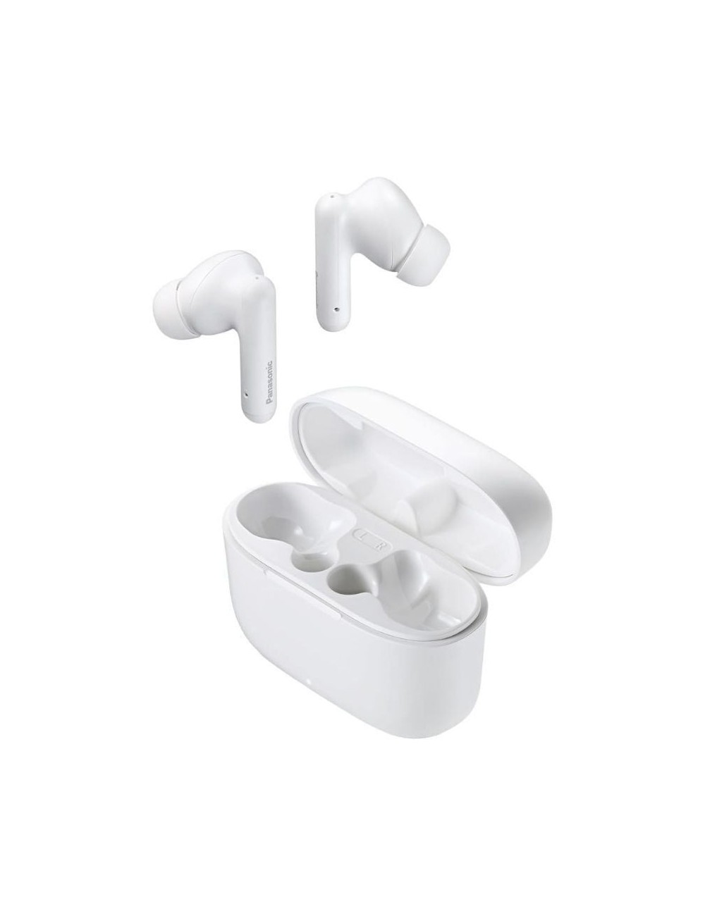 Auriculares Bluetooth Panasonic RZ-B110W con estuche de carga/ Autonomía 6h/ Blancos