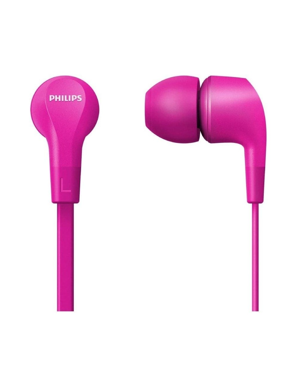 Auriculares Intrauditivos Philips TAE1105PK/ con Micrófono/ Jack 3.5/ Rosas