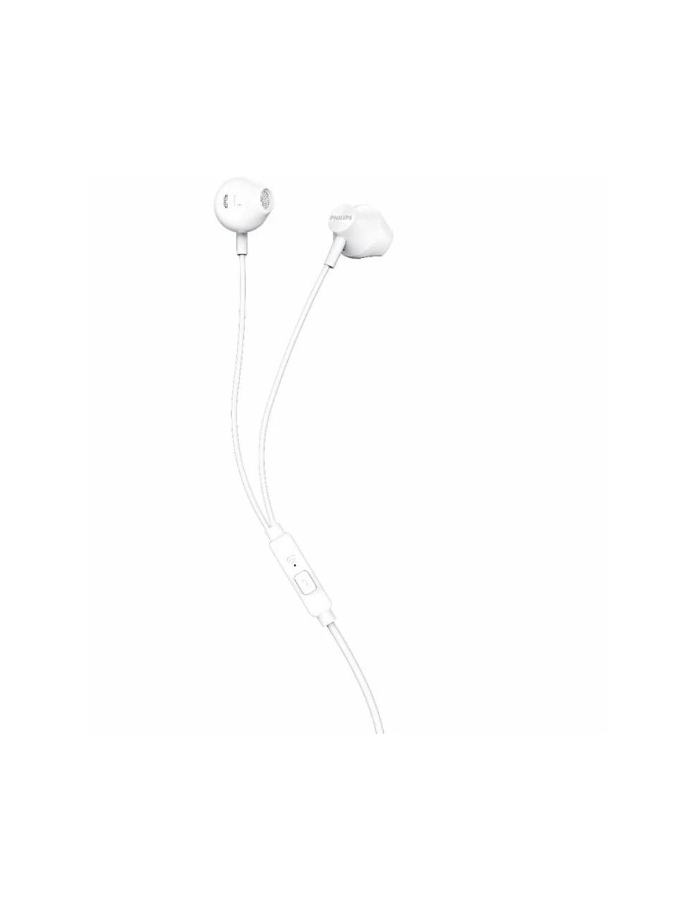 Auriculares Intrauditivos Philips TAUE101/ con Micrófono/ Jack 3.5/ Blancos