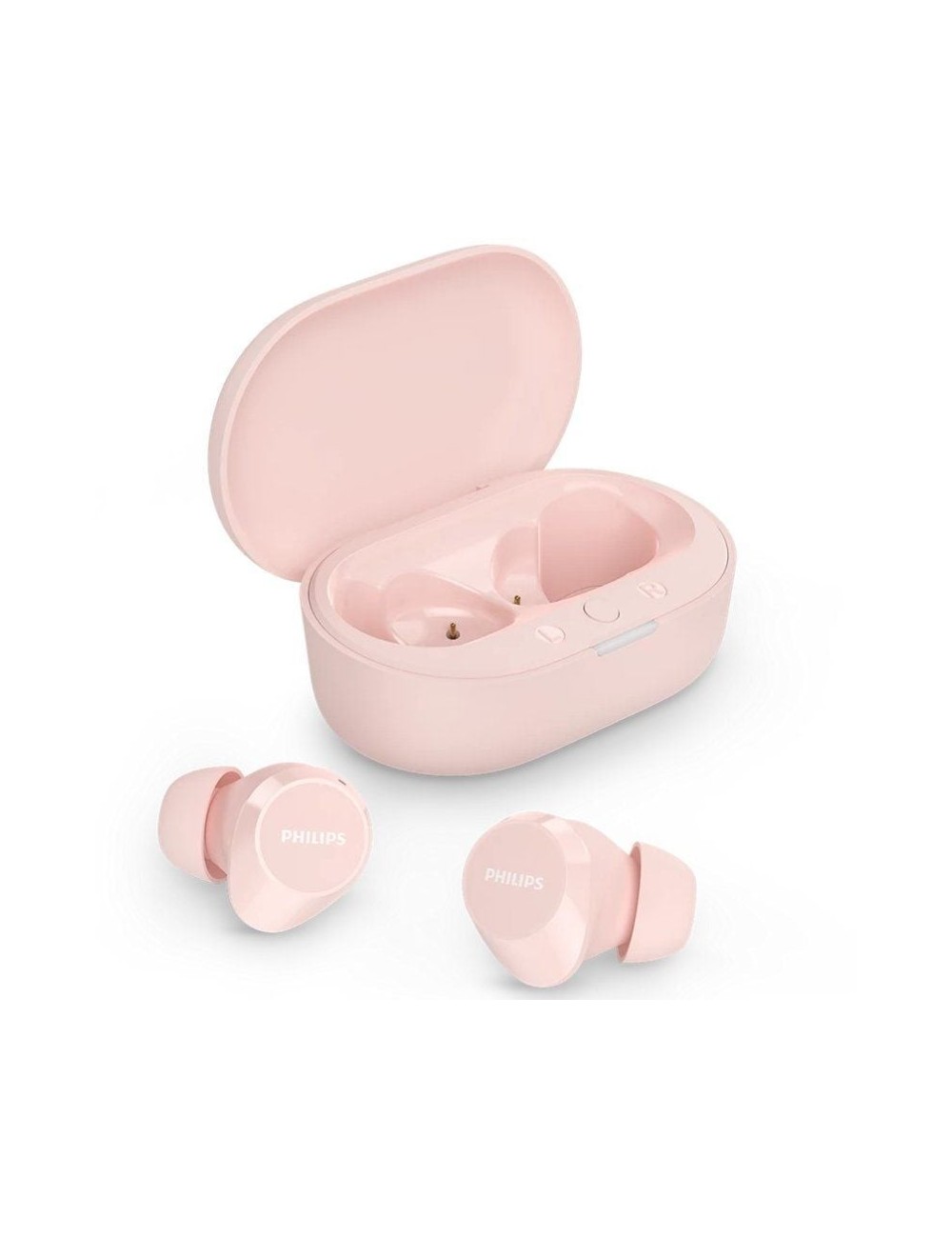 Auriculares Bluetooth Philips TAT1209 con estuche de carga/ Autonomía 6h/ Rosas