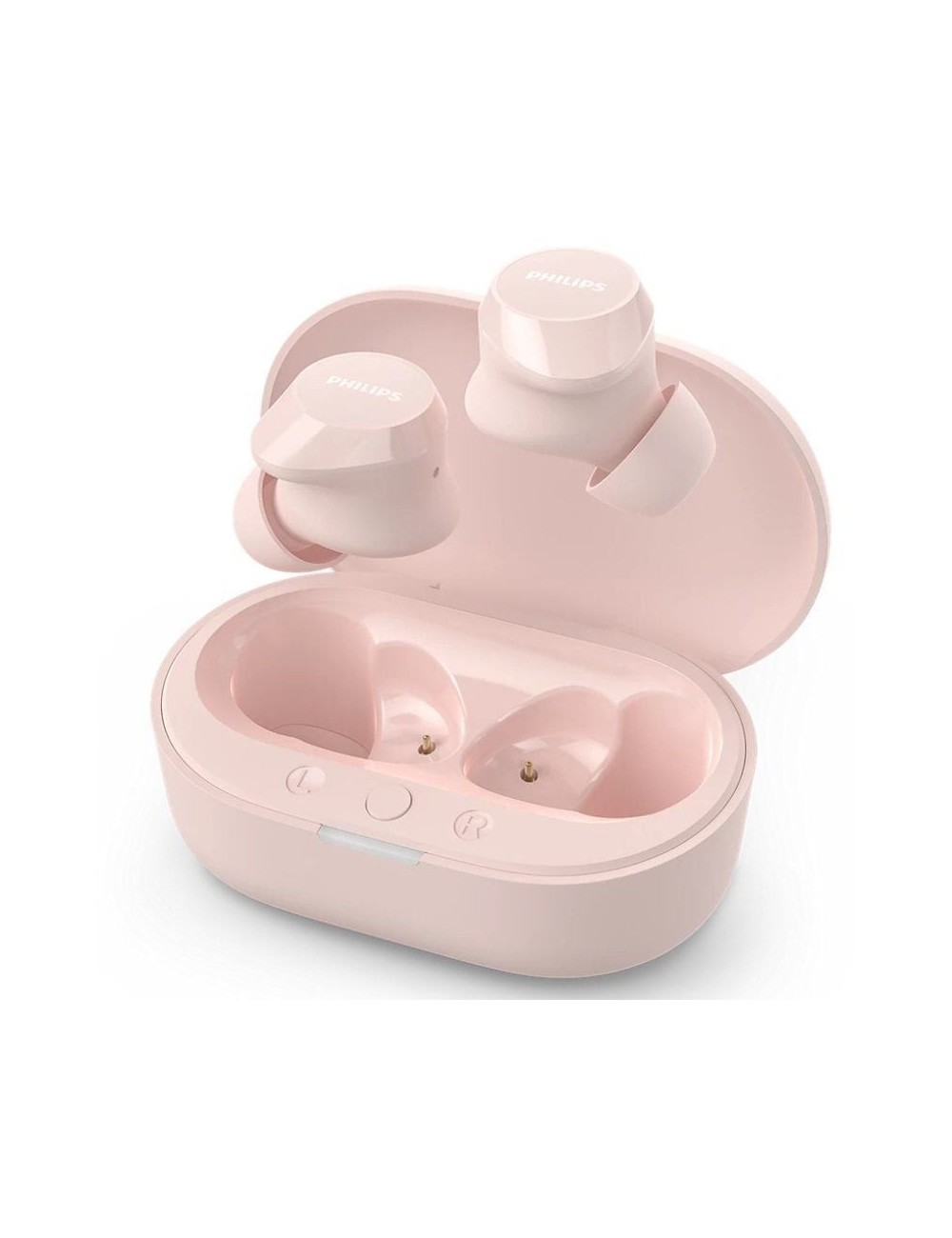 Auriculares Bluetooth Philips TAT1209 con estuche de carga/ Autonomía 6h/ Rosas