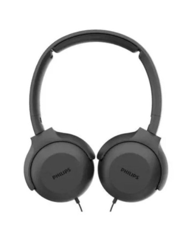 Auriculares Philips TAUH201/ con Micrófono/ Jack 3.5/ Negros