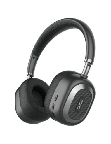 Auriculares Inalámbricos Qubo HD-100/ con Micrófono/ Bluetooth/ Negros